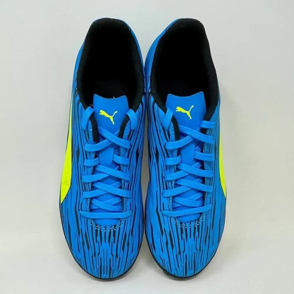 Puma Rapido III Rubber Soccer Cleats Men's 7 1/2 Ocean Dive‎ Blue I.2.2